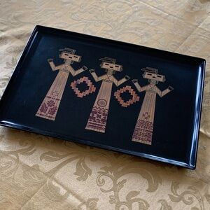 Couroc Mid-Century Modern Serving Tray